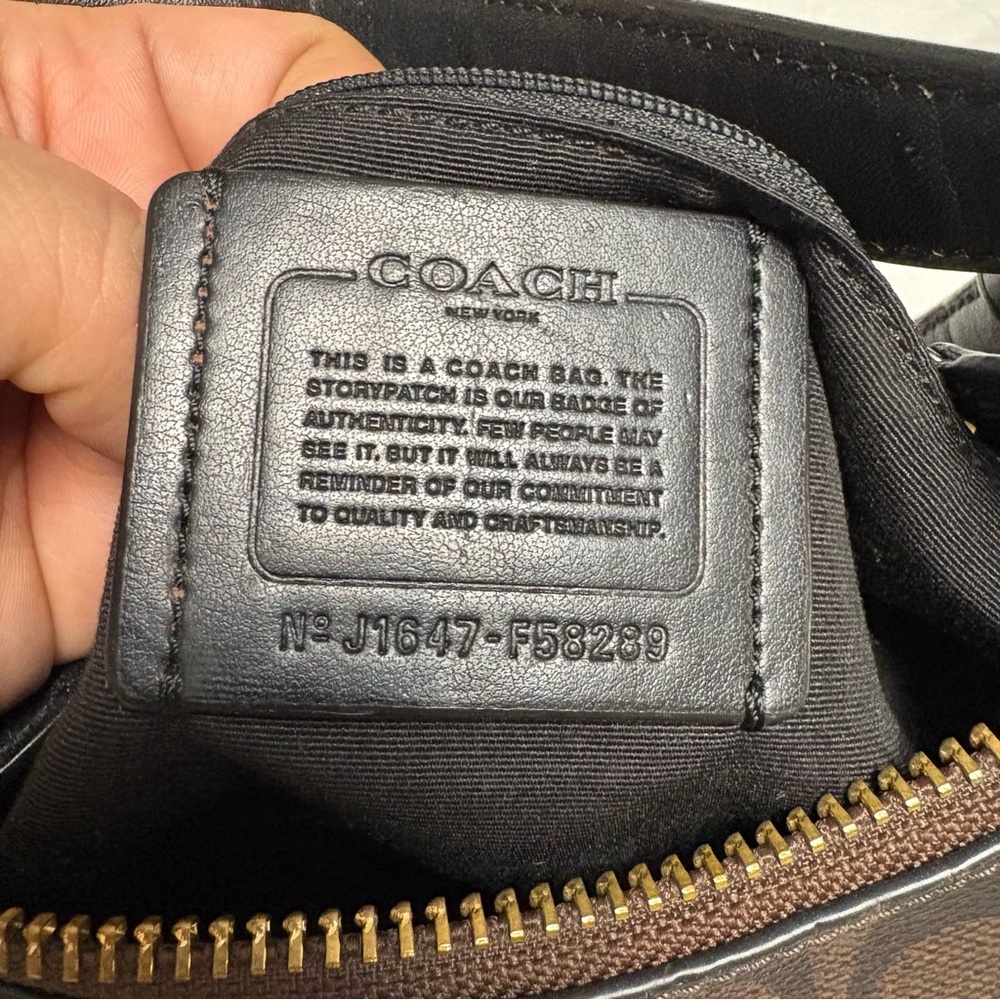Coach Brown Hobo Bag - Picture 9 of 9